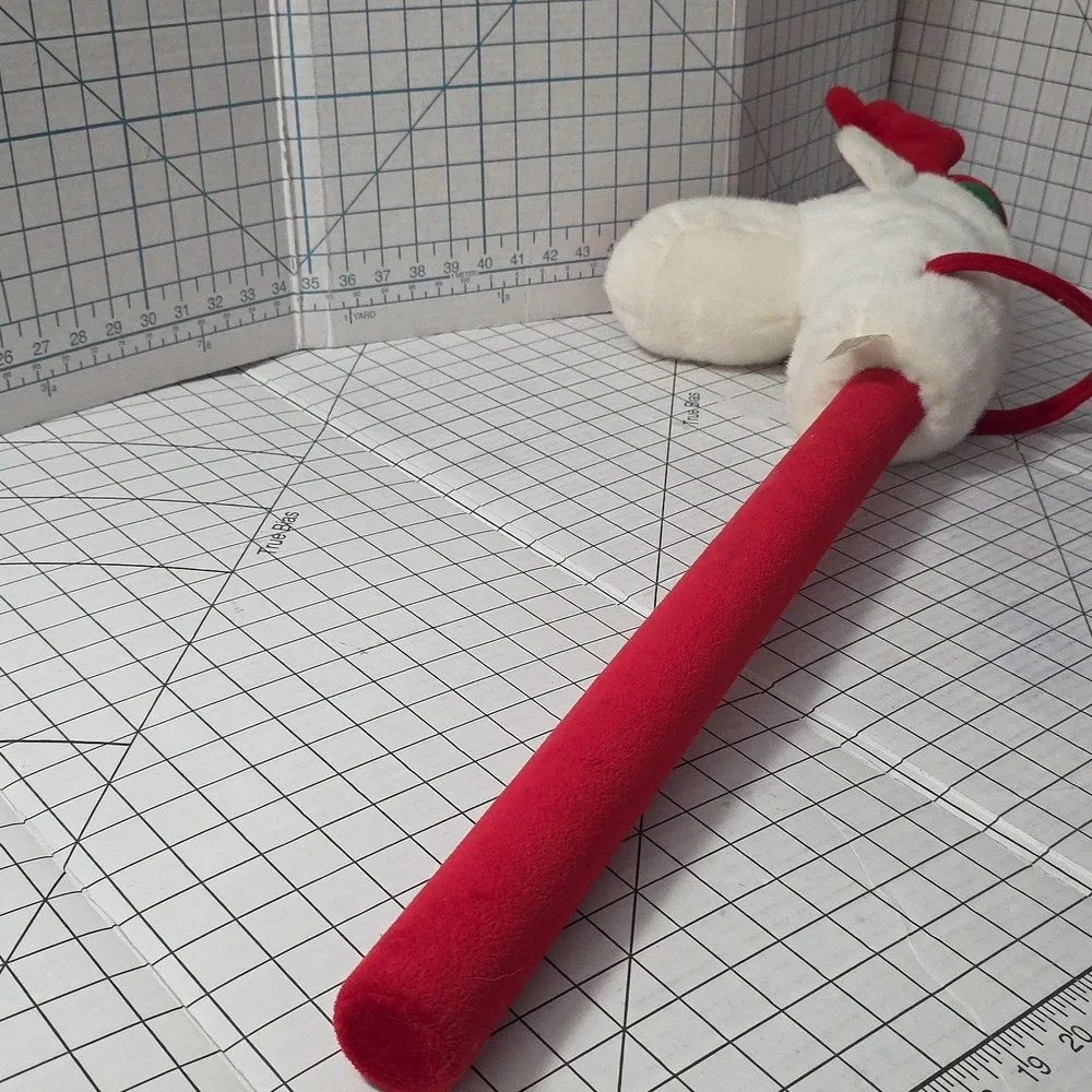 Dan Dee Collector's Choice Musical Plush‎ Reindeer/Moose Hobby Horse, White/Red